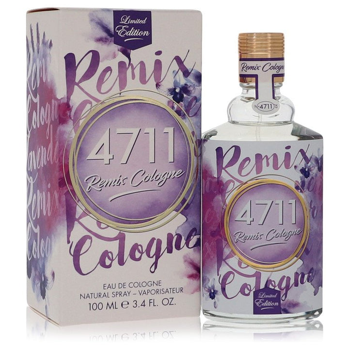 4711 Remix Lavender Eau De Cologne Spray (Unisex) By 4711 3.4 oz