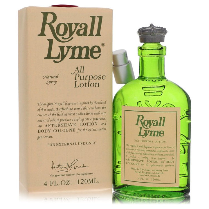 Royall Lyme All Purpose Lotion / Cologne By Royall Fragrances 4 oz