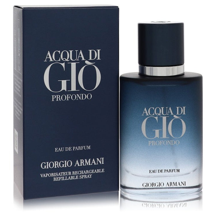 Acqua Di Gio Profondo Eau De Parfum Spray By Giorgio Armani 1 oz