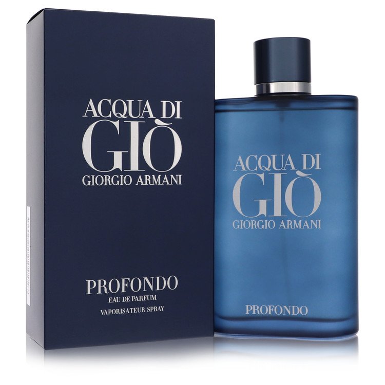 Acqua Di Gio Profondo Eau De Parfum Spray By Giorgio Armani 1 oz