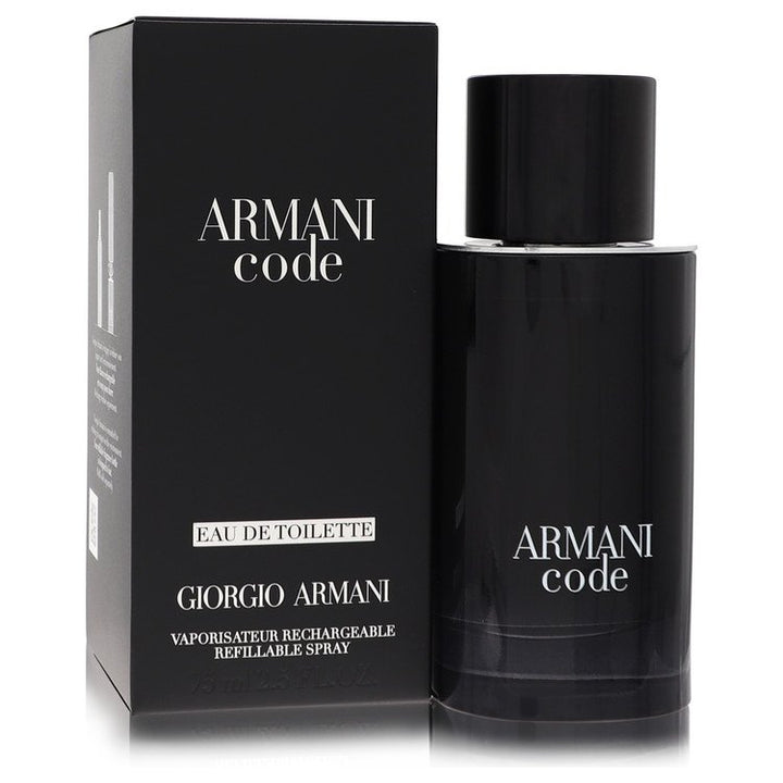 Armani Code Eau De Toilette Spray Refillable By Giorgio Armani 1.7 oz