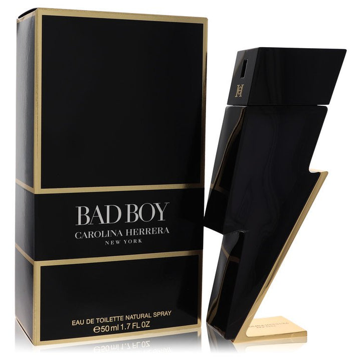 Bad Boy Eau De Toilette Spray By Carolina Herrera 1.7 oz