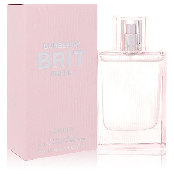 Burberry Brit Sheer Eau De Toilette Spray By Burberry 1.7 oz