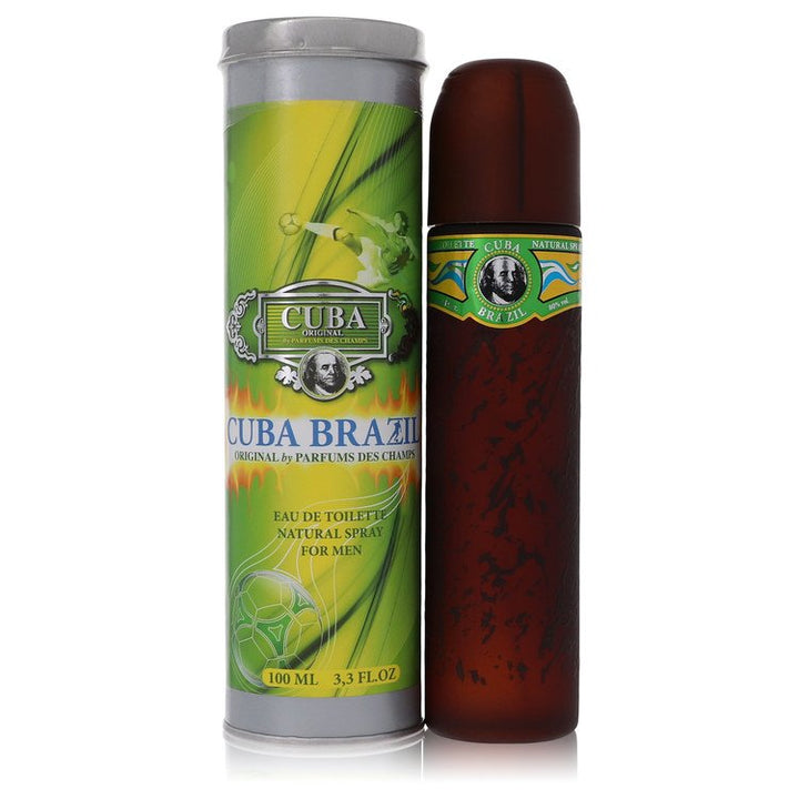 Cuba Brazil Eau De Toilette Spray By Fragluxe 1.17 oz
