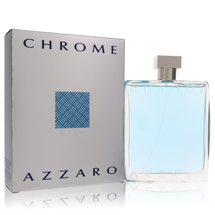 Chrome Eau De Toilette Spray By Azzaro 1 oz