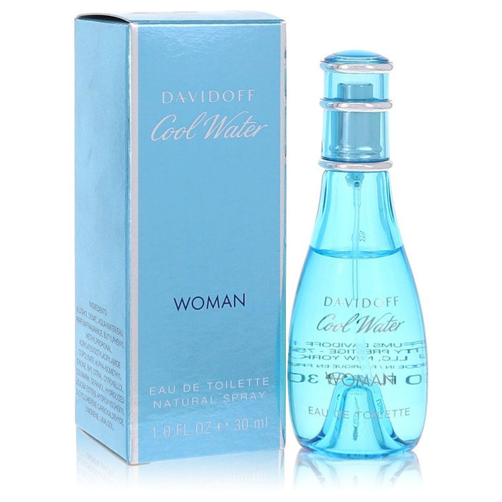 Cool Water Eau De Toilette Spray By Davidoff 1 oz