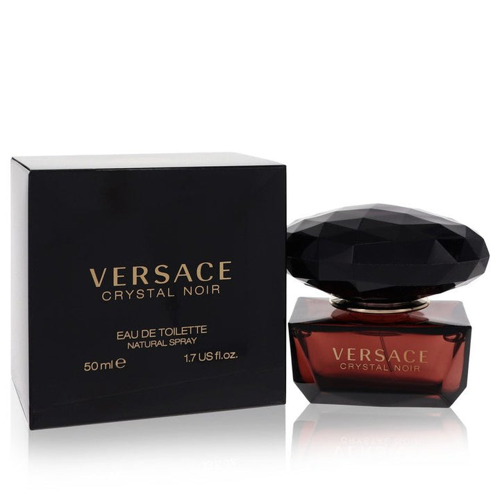Crystal Noir Eau De Toilette Spray By Versace 1.7 oz