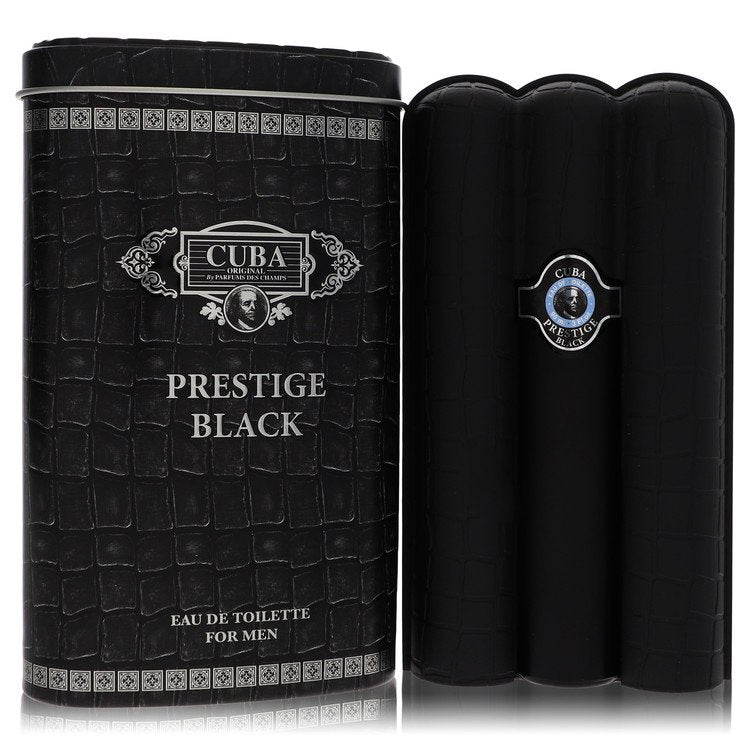 Cuba Prestige Black Eau De Toilette Spray By Fragluxe 1.17 oz