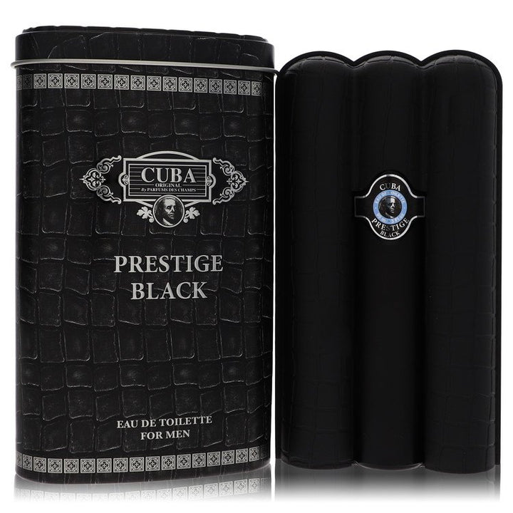 Cuba Prestige Black Eau De Toilette Spray By Fragluxe 1.17 oz