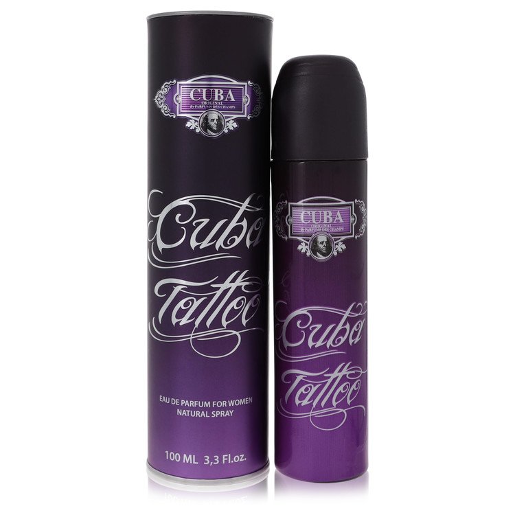 Cuba Tattoo Eau De Parfum Spray By Fragluxe 1.17 oz