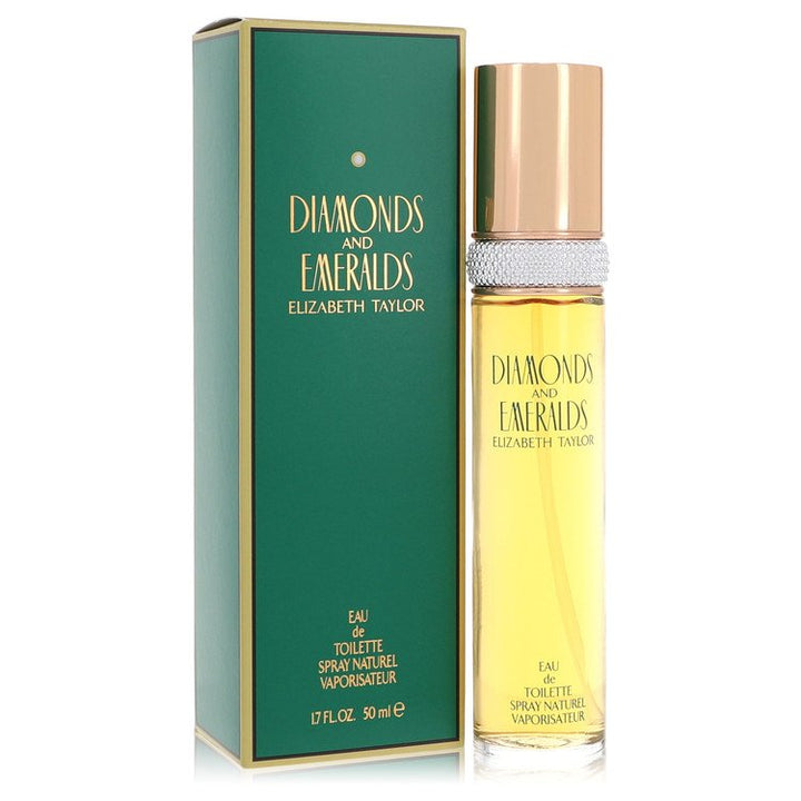 Diamonds & Emeralds Eau De Toilette Spray By Elizabeth Taylor 1.7 oz