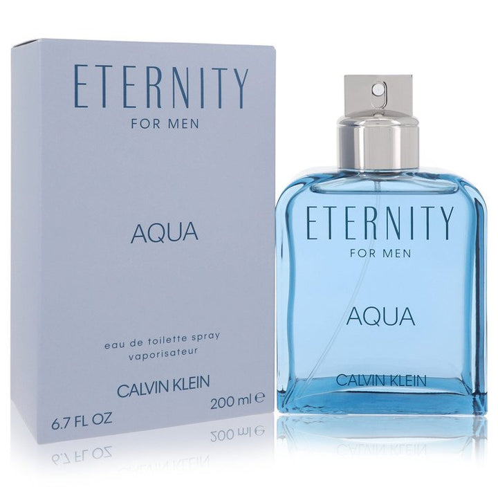 Eternity Aqua Eau De Toilette Spray By Calvin Klein 3.4 oz