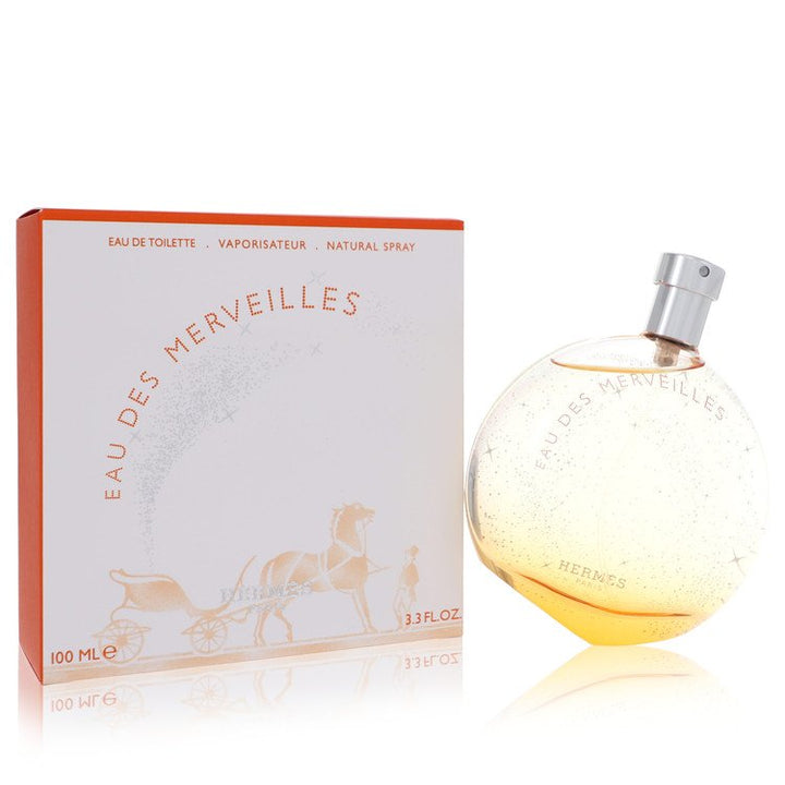 Eau Des Merveilles Eau De Toilette Spray By Hermes 1.6 oz