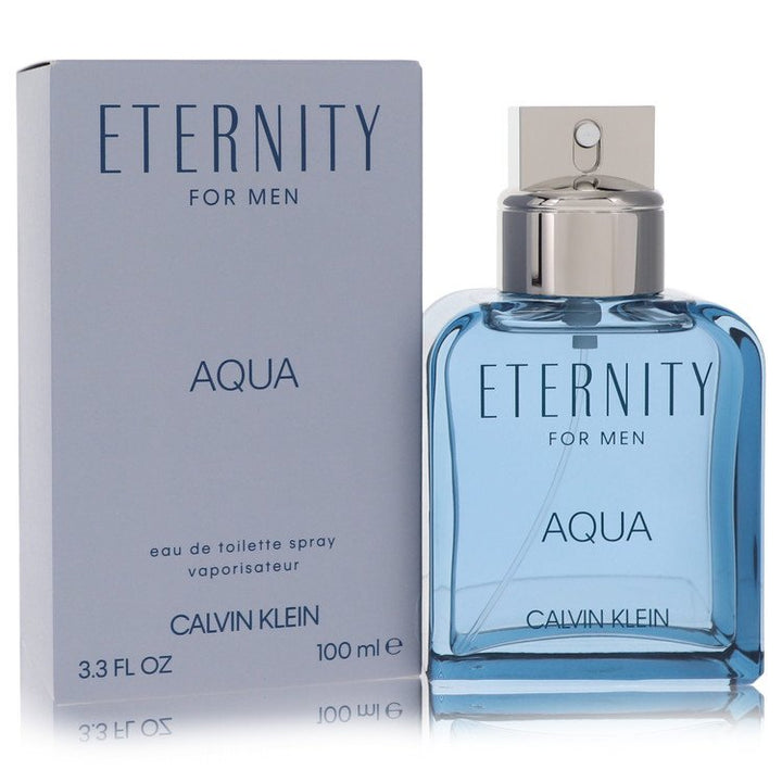 Eternity Aqua Eau De Toilette Spray By Calvin Klein 3.4 oz