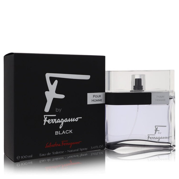 F Black Eau De Toilette Spray By Salvatore Ferragamo 1.7 oz