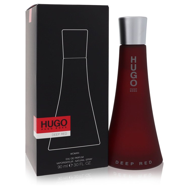 Hugo Deep Red Eau De Parfum Spray By Hugo Boss 1.6 oz