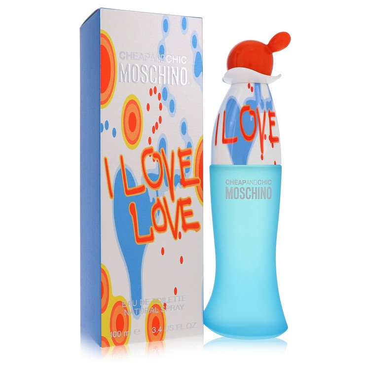 I Love Love Eau De Toilette Spray By Moschino 1.7 oz