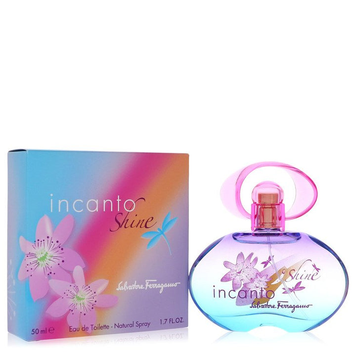 Incanto Shine Eau De Toilette Spray By Salvatore Ferragamo 1.7 oz