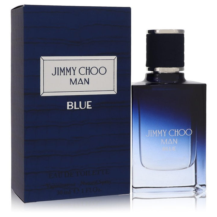 Jimmy Choo Man Blue Eau De Toilette Spray By Jimmy Choo 1 oz