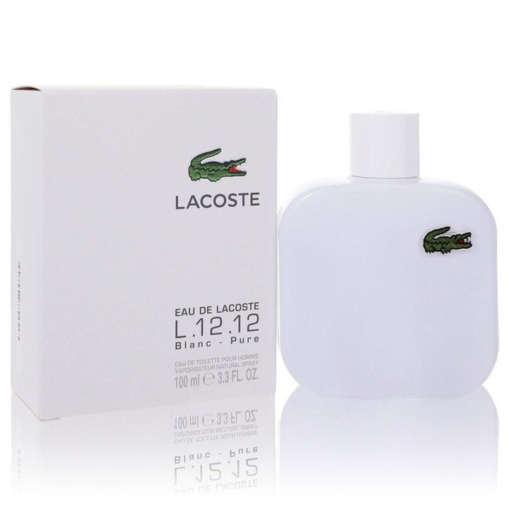 Lacoste Eau De Lacoste L.12.12 Blanc Eau De Toilette Spray By Lacoste 3.3 oz