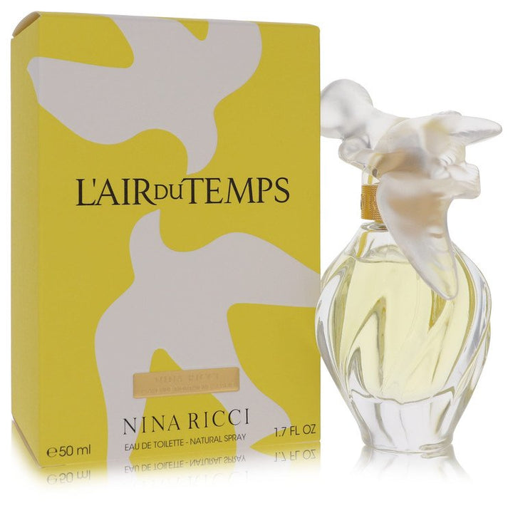 L'air Du Temps Eau De Toilette Spray With Bird Cap By Nina Ricci 1.7 oz