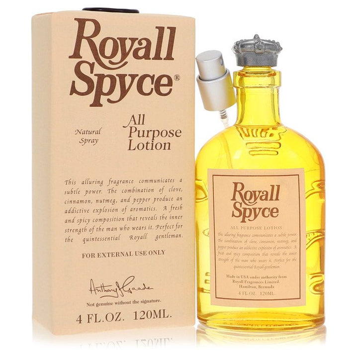 Royall Spyce All Purpose Lotion / Cologne By Royall Fragrances 4 oz