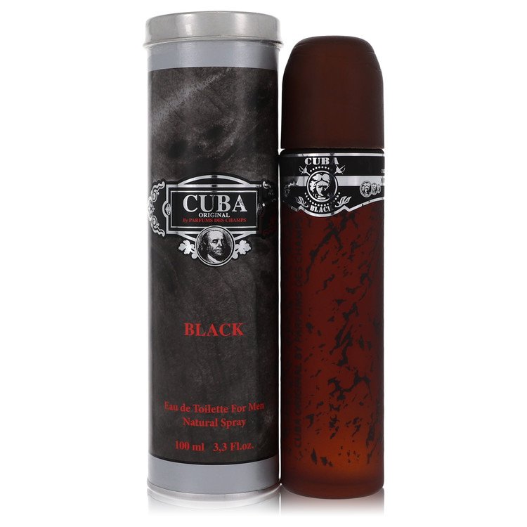 Cuba Black Eau De Toilette Spray By Fragluxe 1.15 oz