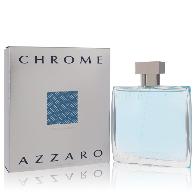 Chrome Eau De Toilette Spray By Azzaro 1 oz