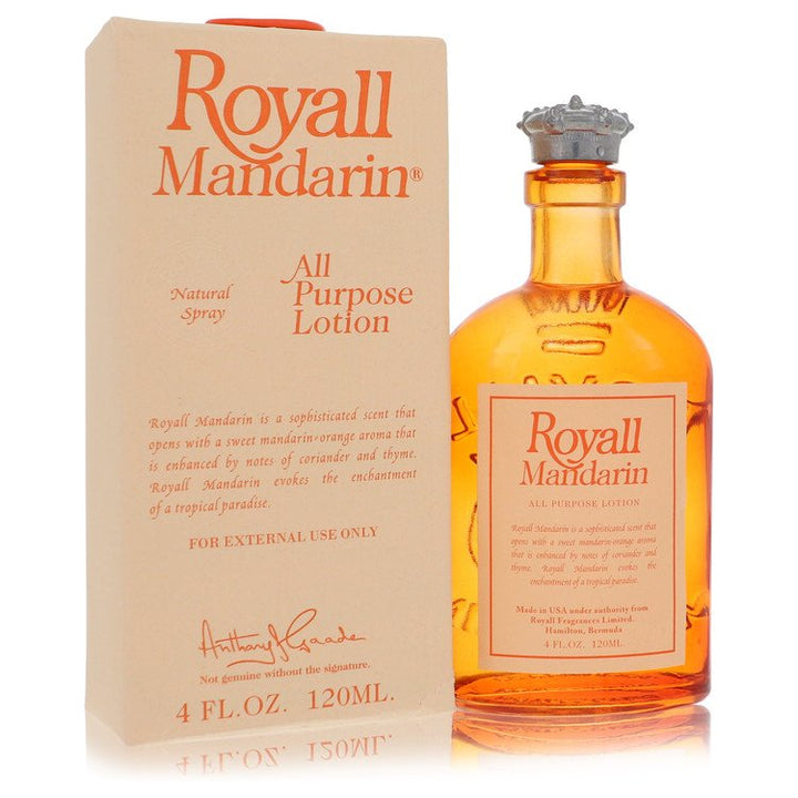 Royall Mandarin All Purpose Lotion / Cologne By Royall Fragrances 4 oz