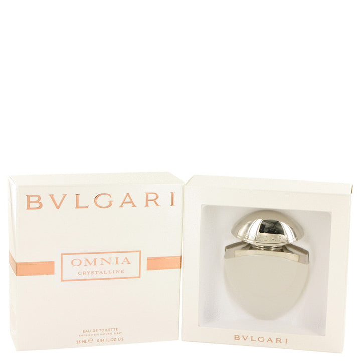Omnia Crystalline Eau De Toilette Spray By Bvlgari 0.85 oz