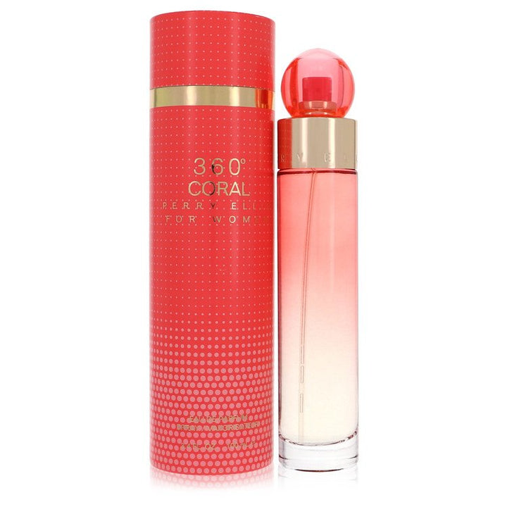 Perry Ellis 360 Coral Eau De Parfum Spray By Perry Ellis 3.4 oz
