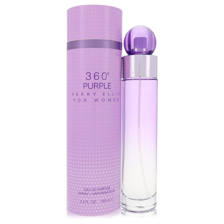 Perry Ellis 360 Purple Eau De Parfum Spray By Perry Ellis 3.4 oz