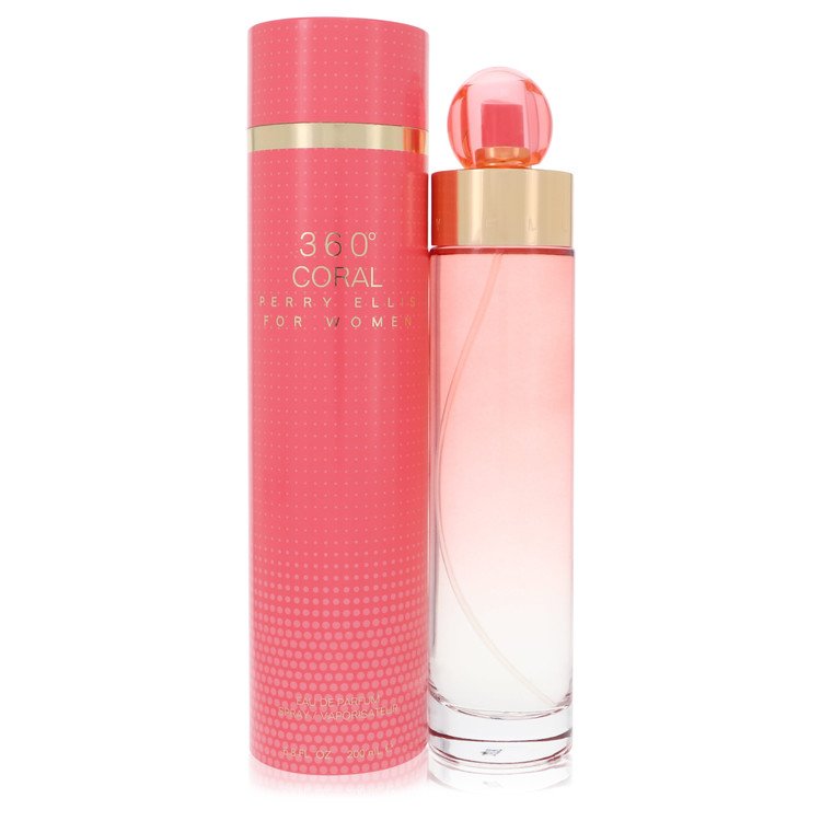 Perry Ellis 360 Coral Eau De Parfum Spray By Perry Ellis 3.4 oz