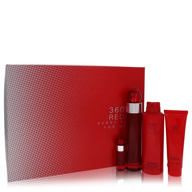 Perry Ellis 360 Red Gift Set By Perry Ellis 3.4 oz