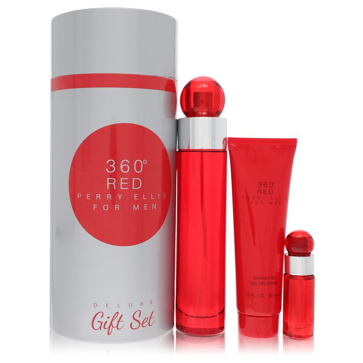 Perry Ellis 360 Red Gift Set By Perry Ellis 3.4 oz