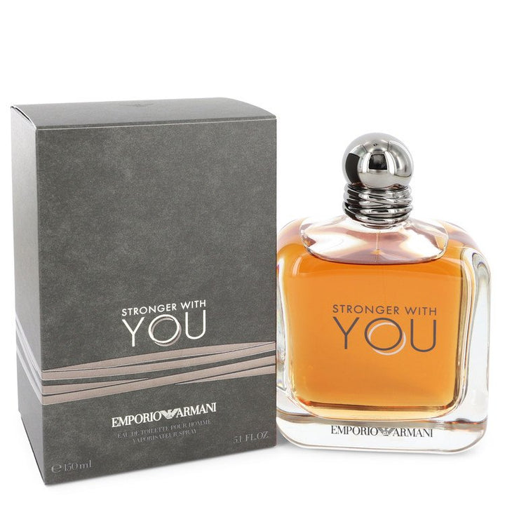 Stronger With You Eau De Toilette Spray By Giorgio Armani 1.7 oz