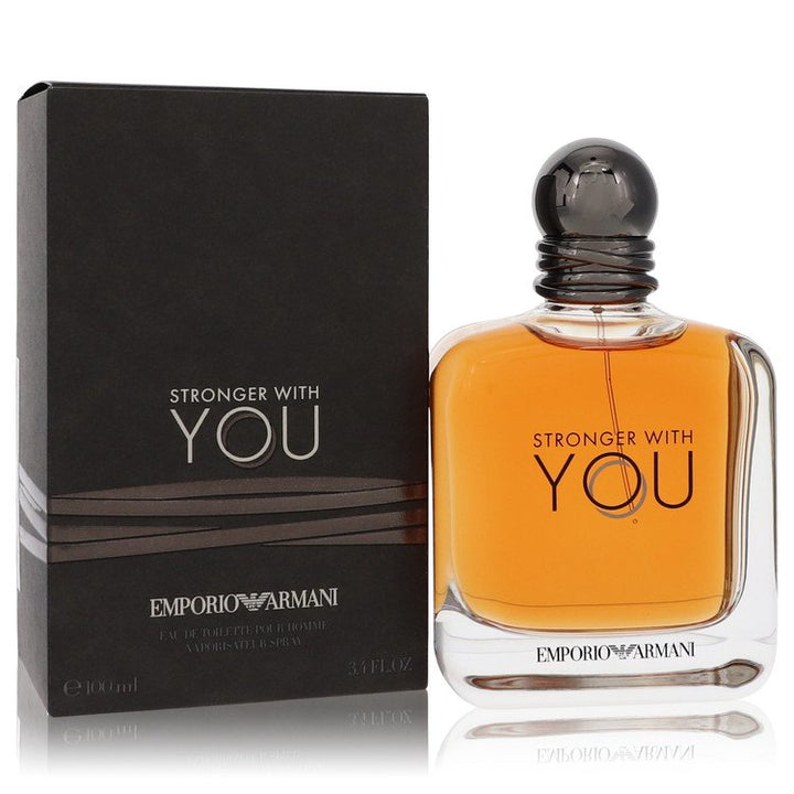Stronger With You Eau De Toilette Spray By Giorgio Armani 1.7 oz