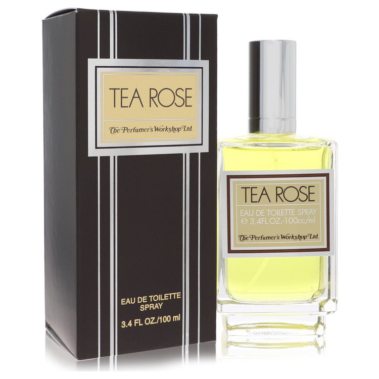 Tea Rose Eau De Toilette Spray By Perfumers Workshop 1 oz
