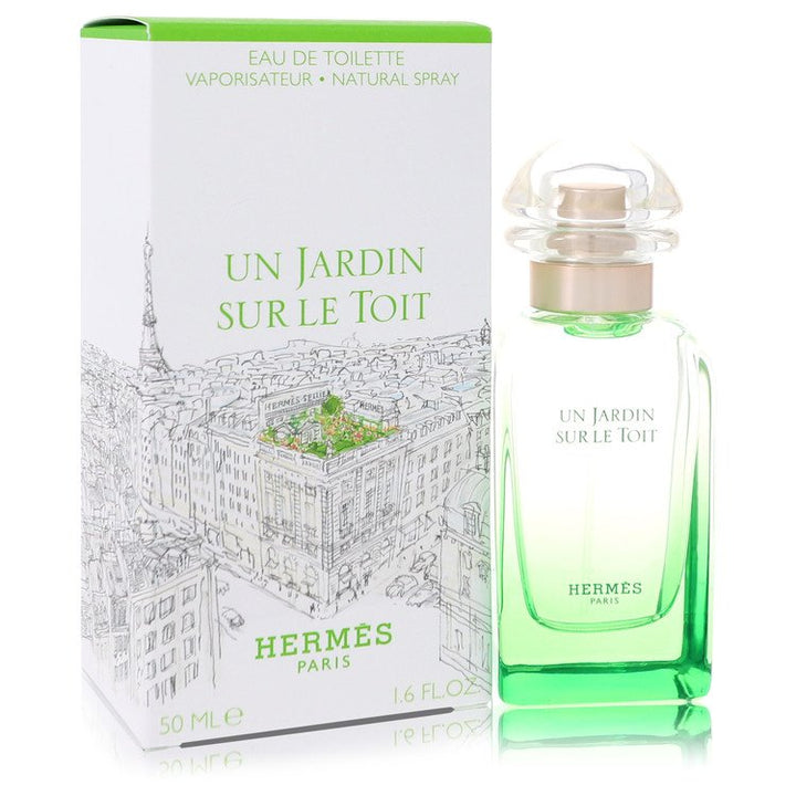 Un Jardin Sur Le Toit Eau De Toilette Spray By Hermes 1.7 oz