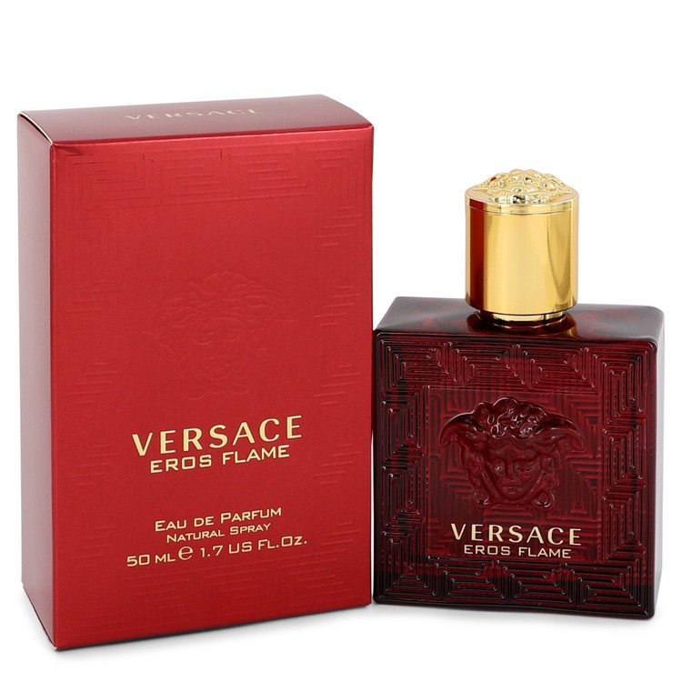 Versace Eros Flame Eau De Parfum Spray By Versace 1 oz
