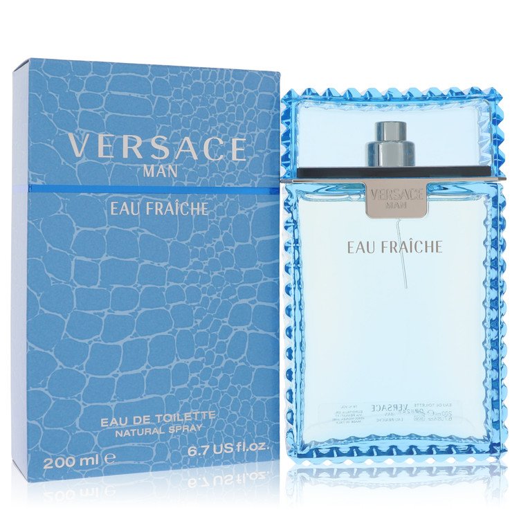 Versace Man Eau Fraiche Eau De Toilette Spray (Blue) By Versace 1 oz