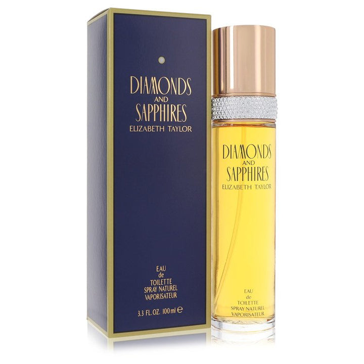 Diamonds & Sapphires Eau De Toilette Spray By Elizabeth Taylor 1.7 oz